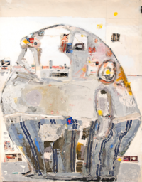 bild.png Ohne Titel, 1973. Mischtechnik, Collage auf Papier, 76 x 62 cm